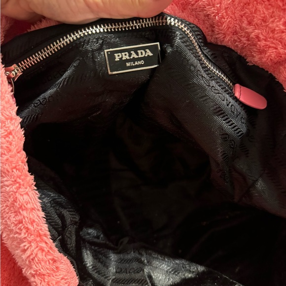 Prada Terri cloth pink tote - Picture 2 of 5